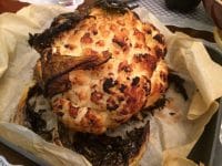 כרובית שלמה בתנור צלויה