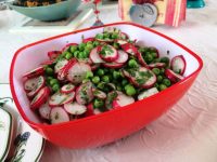 סלט אפונה וצנונית 2