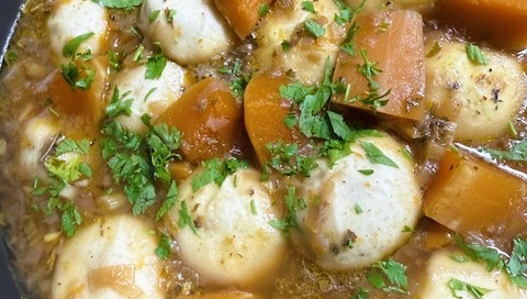 קובה דלעת טבעונית עשירה בחלבון