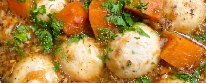 קובה דלעת טבעונית של סבתא פרחה עם חלבון